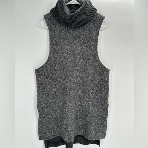 White + Warren Sleeveless Turtle Neck - Picture 1 of 9
